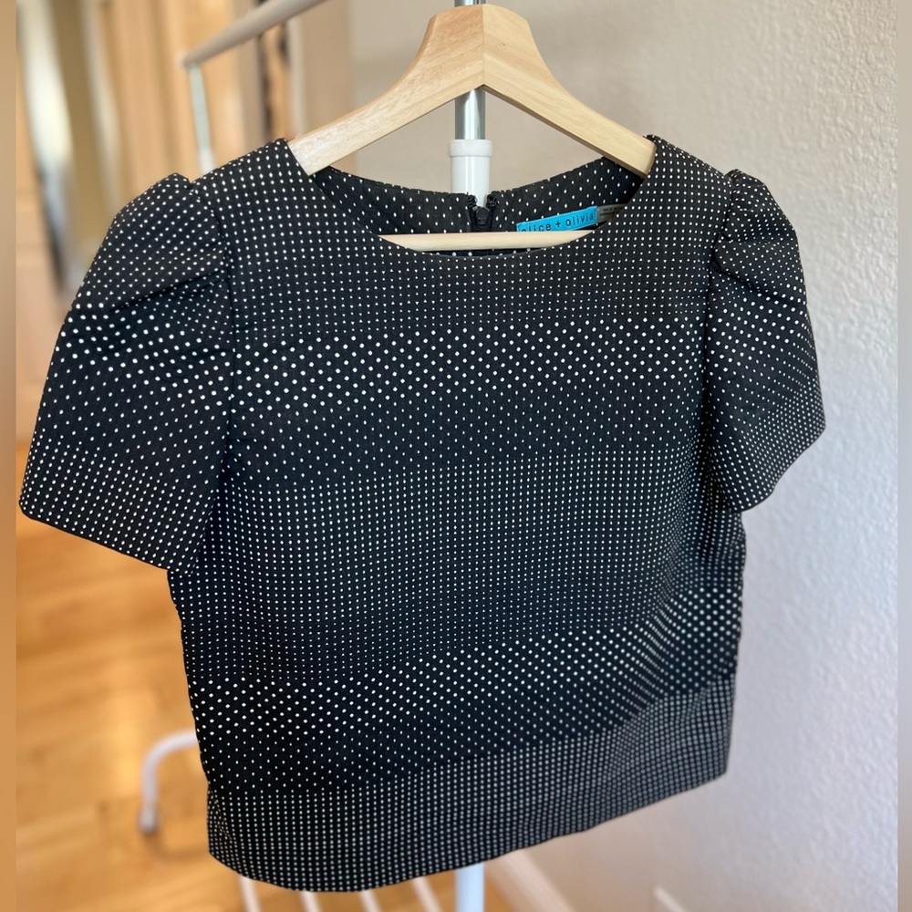 Alice & Olivia top only wore once. Bought it a few years ago at their store
